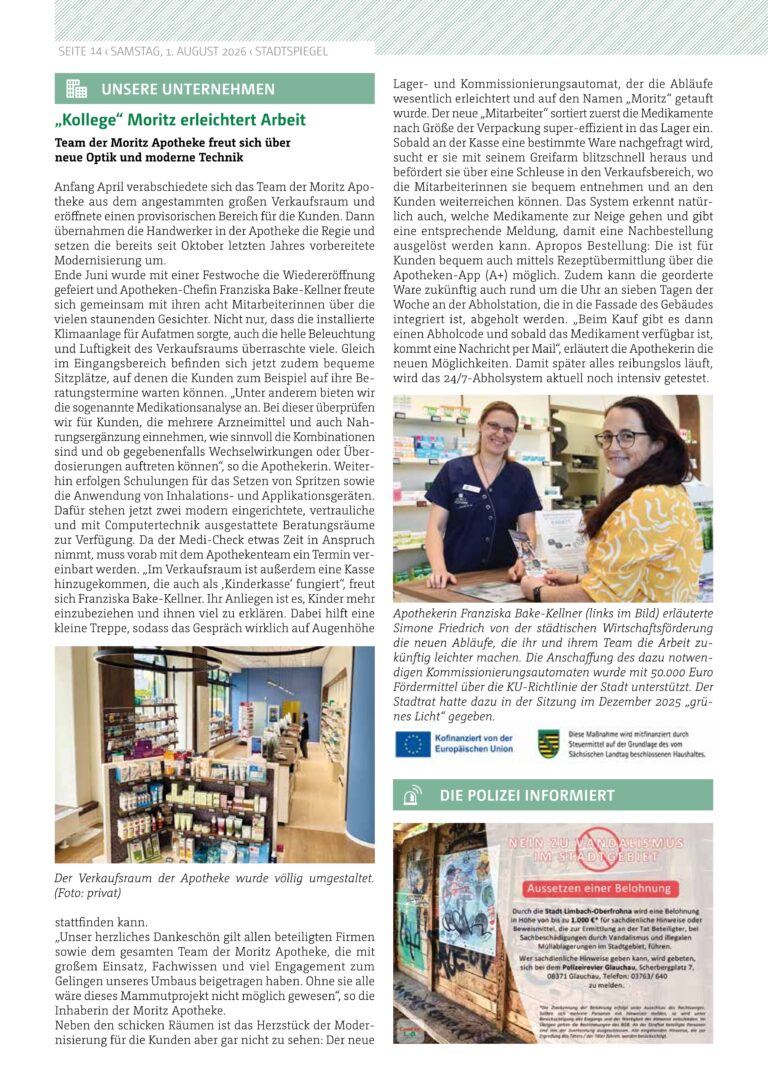 Moritz Apotheke_Umbau_Stadtspiegel_01.08.2026_Bericht